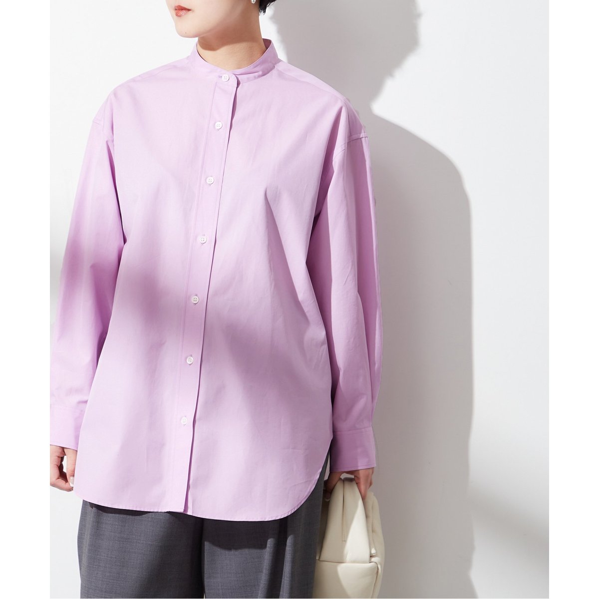 追加》THOMAS MASONスタンドカラーシャツ | ジャーナルスタンダード