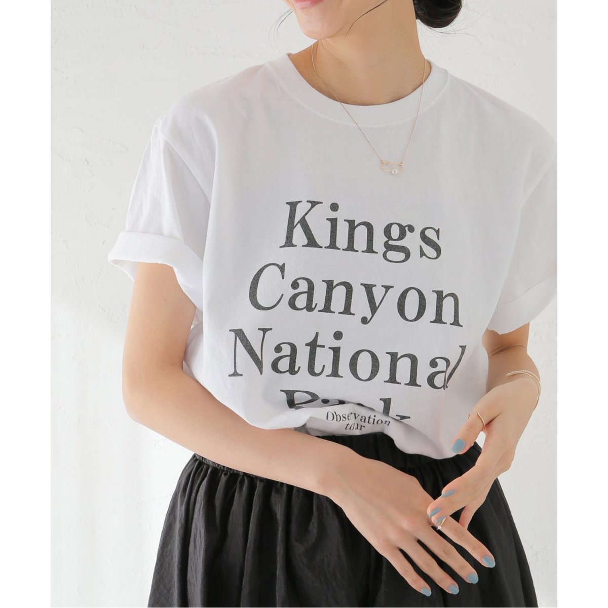 【2025年】高評価レビューアイテム特集 Kings ジャーナルスタンダードレサージュ ロゴピグメントTシャツ トップス