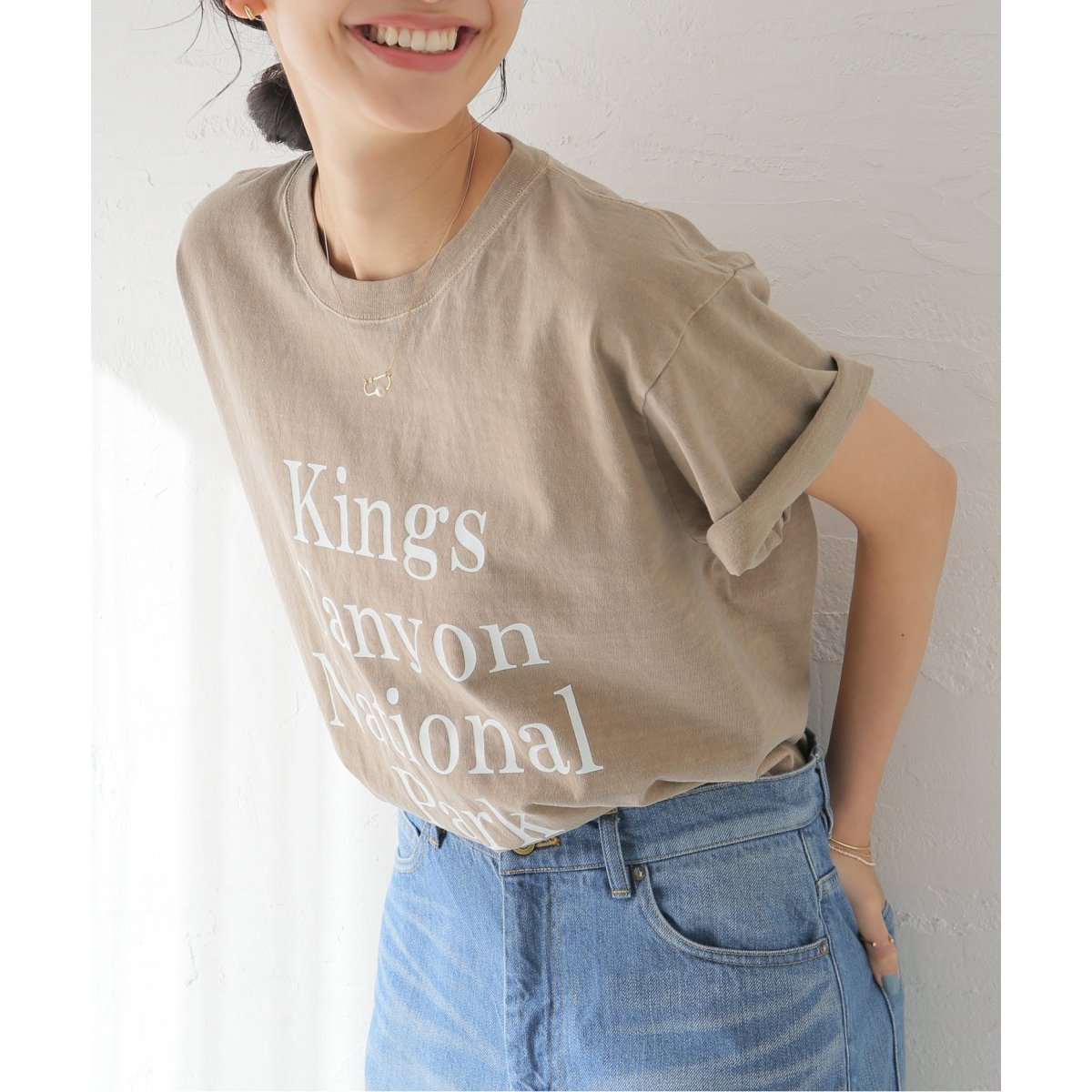 Kings ロゴピグメントTシャツ ジャーナルスタンダードレサージュ