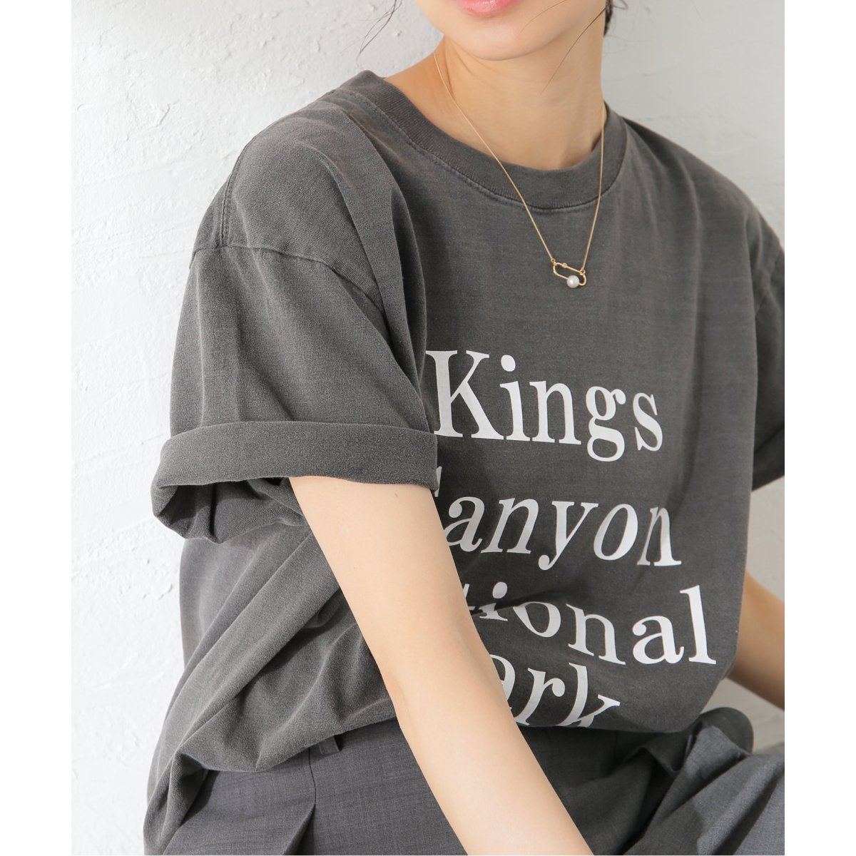 Kings ロゴピグメントTシャツ ジャーナルスタンダードレサージュ Kings ロゴピグメントTシャツ ジャーナルスタンダードレサージュ