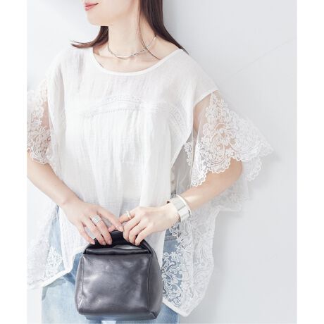 追加2》【MAURIZIO MYKONOS/マウリツィオ ミコノス】BLOUSE：ブラウス