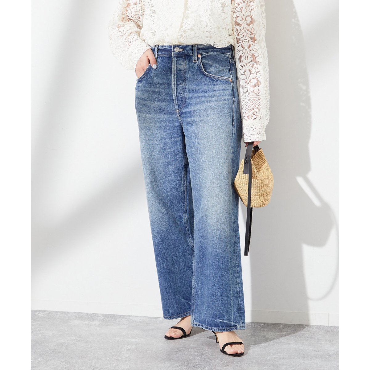 Levi's/リーバイス SLOBE別注 XL straight デニムパンツ