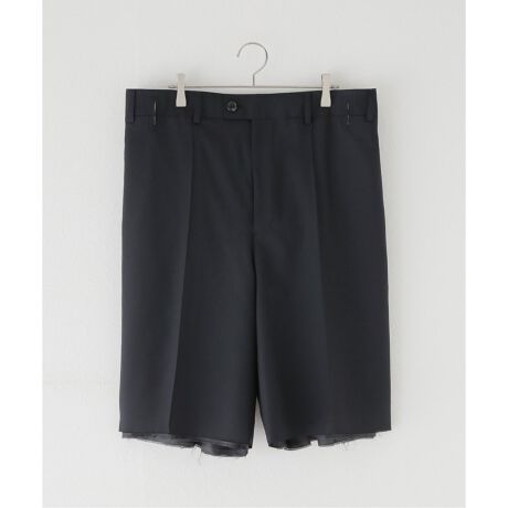 INSCRIRE /アンスクリア】Over Short Pants：ショートパンツ  
