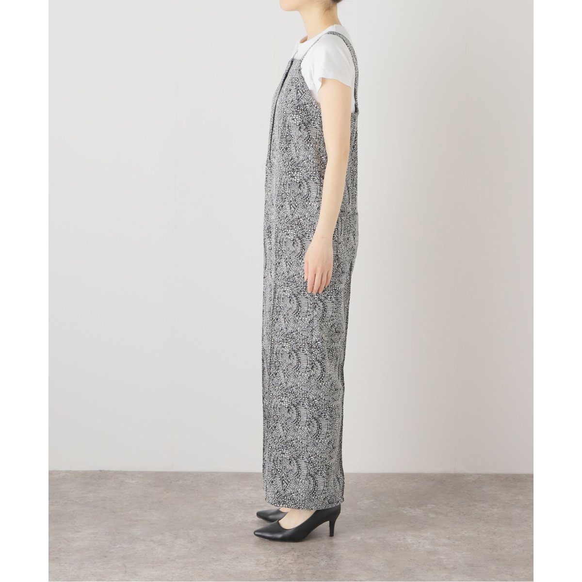 【FUMIE TANAKA/フミエタナカ】jacquard over suits FUMIE TANAKA/フミエタナカ】jacquard over suits レディース