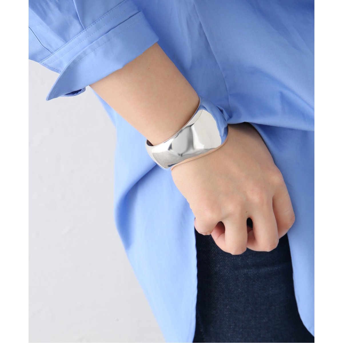 ＜ AGMES＞ JEAN CUFF バングル　定価137500円 AGMES/アグメス】JEAN CUFF：バングル | ジャーナルスタンダード