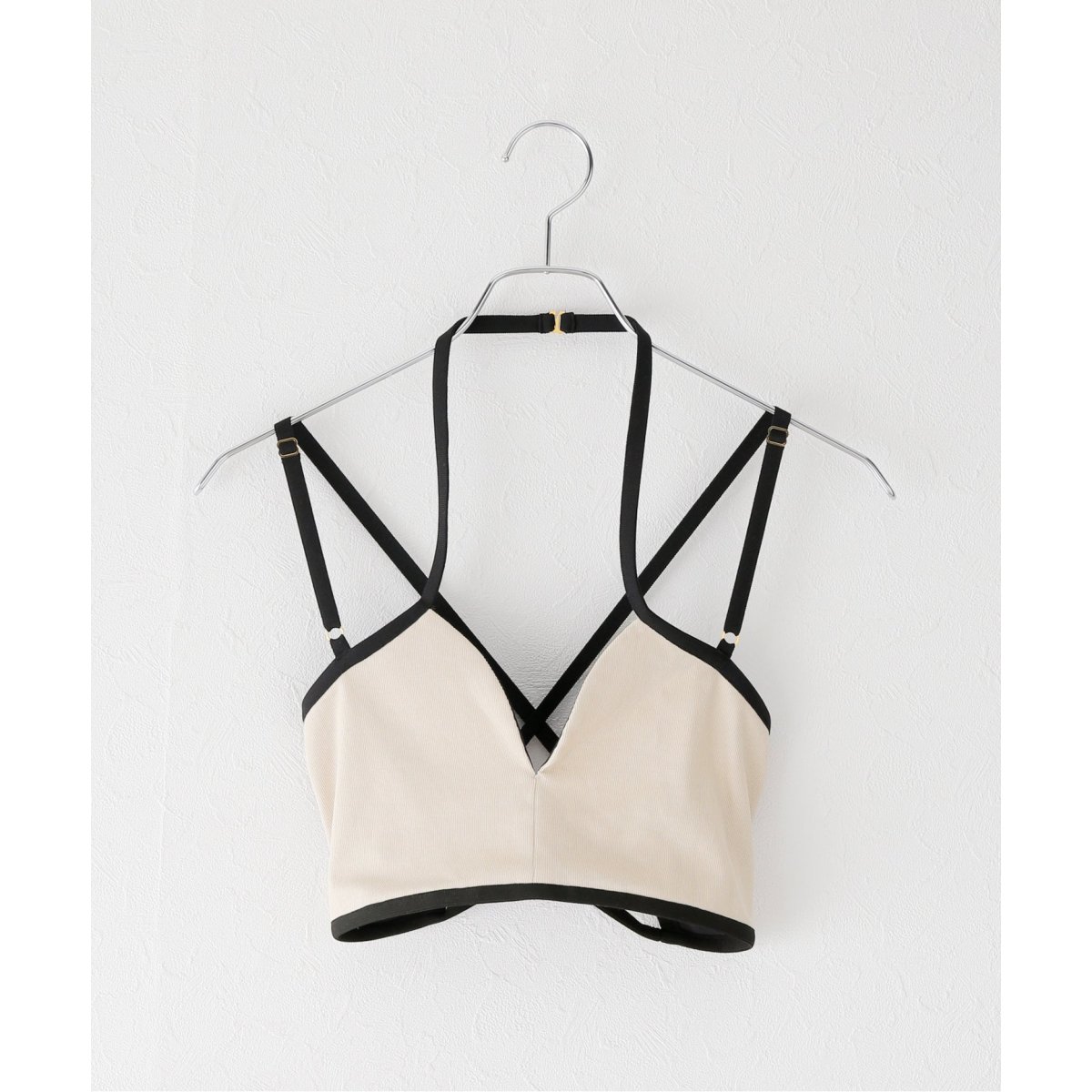 FUMIE TANAKA(フミエタナカ)】cross bustier：ビスチェ