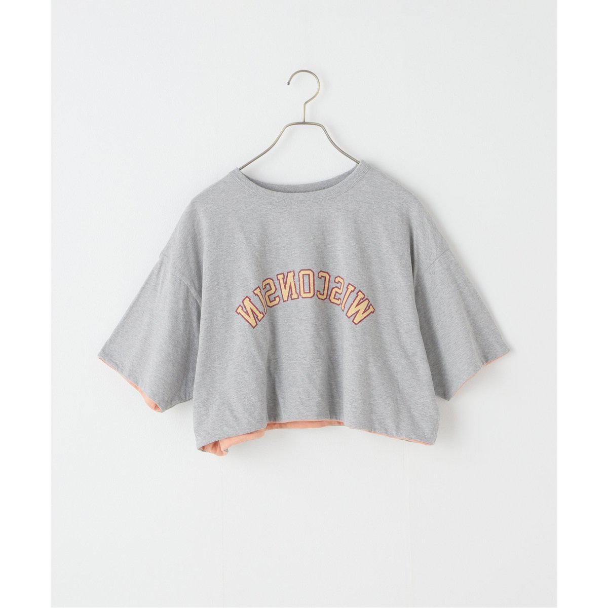 JOURNAL STANDARD L’essage◆24SS/ST.JOHNS 3RD CLUB/WISCONSIN/Tシャツ/FREE/コットン/SJ24-06S ST.JOHNS 3RD CLUB/セントジョンズサードクラブ】WISCONSIN：T