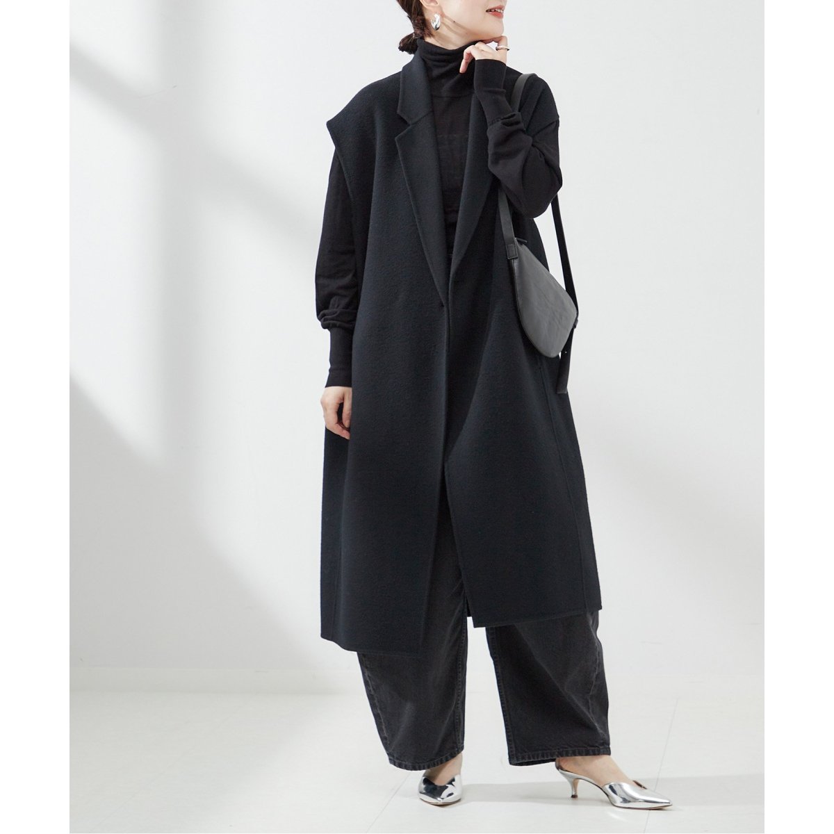 スーパー140ウール リバーベスト | ジャーナルスタンダード レサージュ