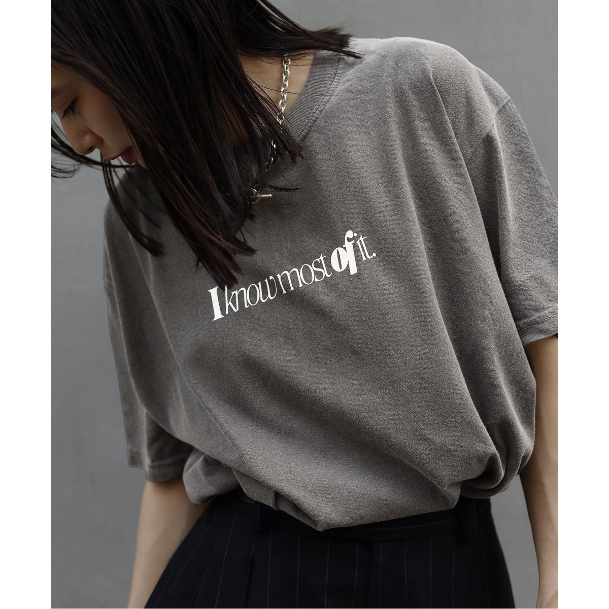 新品！ジャーナルスタンダード　レサージュ　SKIN I now T-SHIRT 別注》【SKIN/スキン】I now T-SHIRTS：Tシャツ | ジャーナル