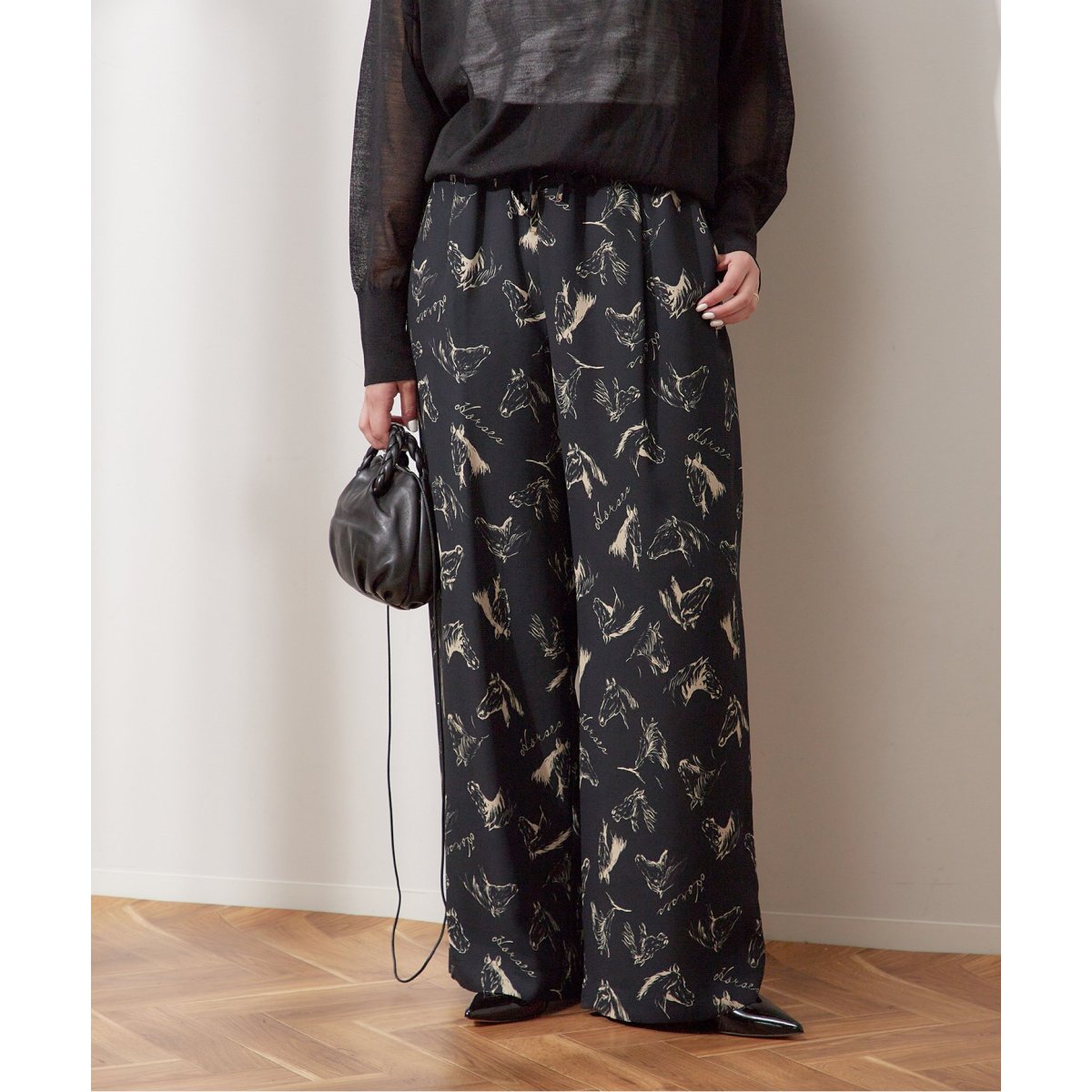 ジャーナルスタンダードレサージュ　ペイズリープリントパンツ JOURNAL STANDARD - JOURNAL STANDARD L'ESSAGE ペイズリー