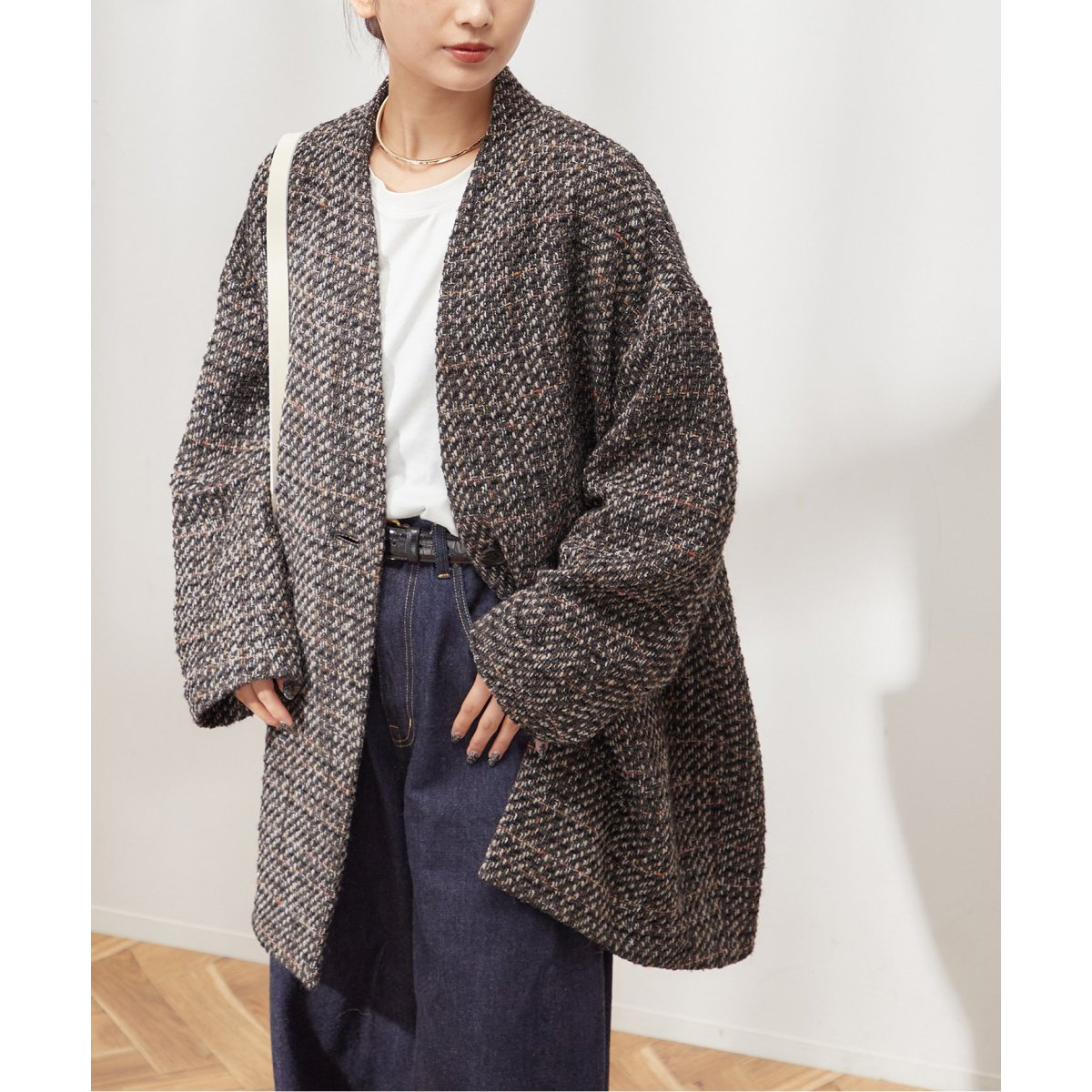 □SUPER140S/GIOLICAコクーンコート | ジャーナルスタンダード