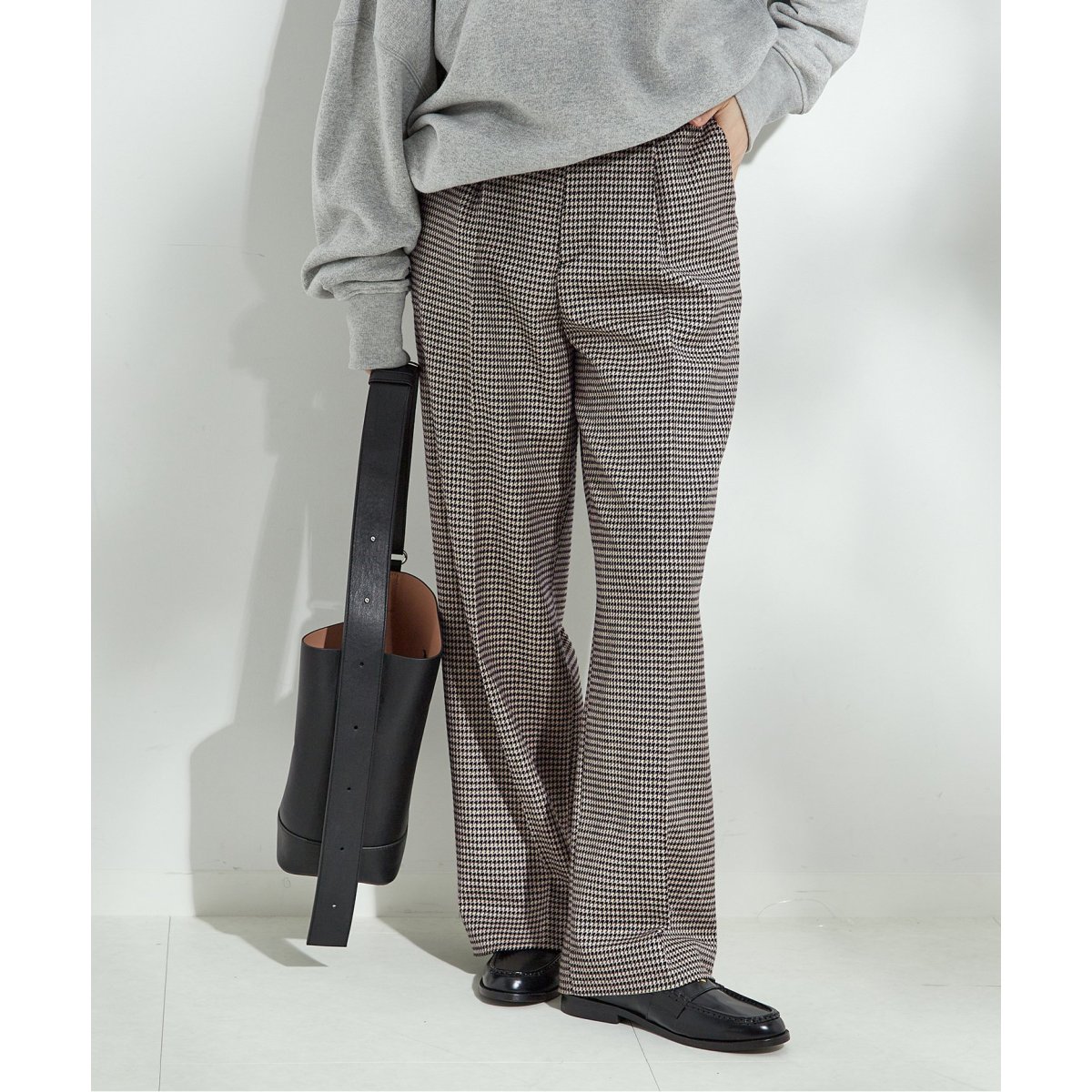 ガンクラブチェック/ヘリンボン2タックパンツ2 | ジャーナル