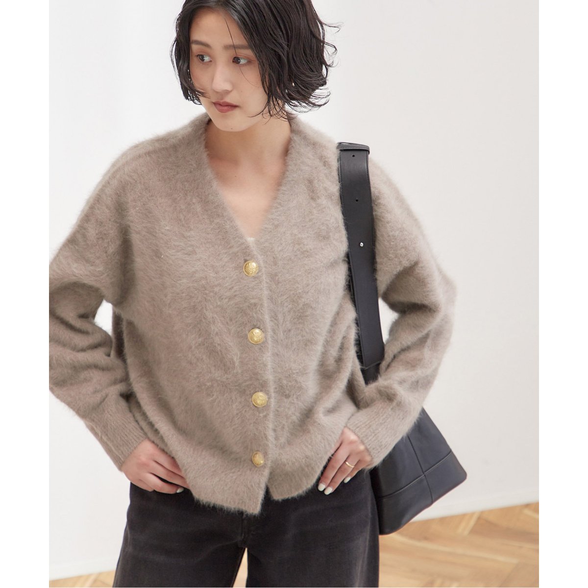 FOX CASHMERE Vネックカーディガン | ジャーナルスタンダード