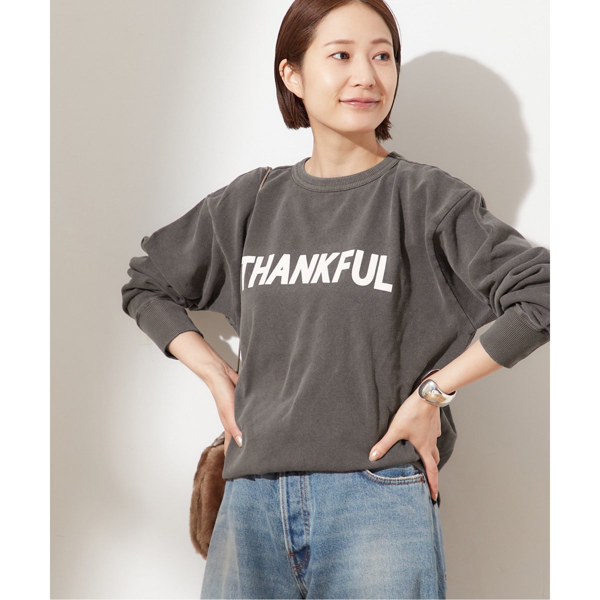 MIXTA/ミクスタ】THANKFUL スウェット | ジャーナルスタンダード