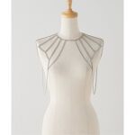 FUMIE TANAKA(フミエタナカ)】chain shoulder nec：ショルダーネックレ 