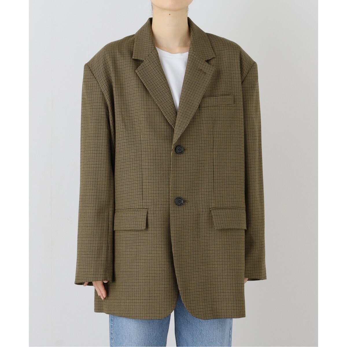 INSCRIRE /アンスクリア】Tailored Jacket：テーラードジャケット