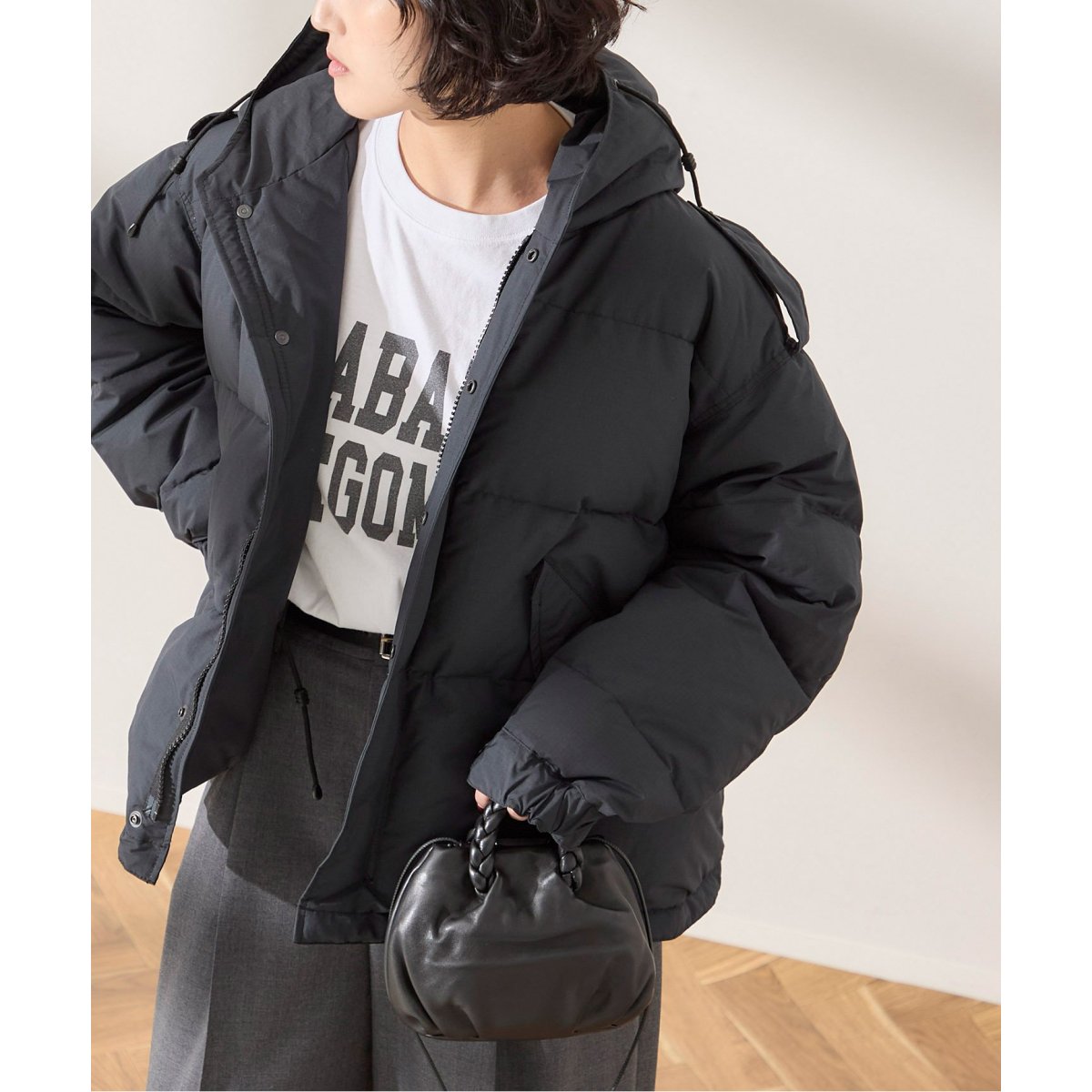 STAMMBAUM×LESSAGE別注　ショートダウン　ベージュ　美品 2025年最新】journal standard L'essage ダウンジャケットの人気