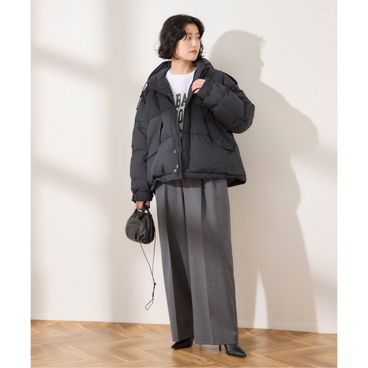 □【STAMMBAUM】*LESSAGEショートダウンコート | ジャーナル