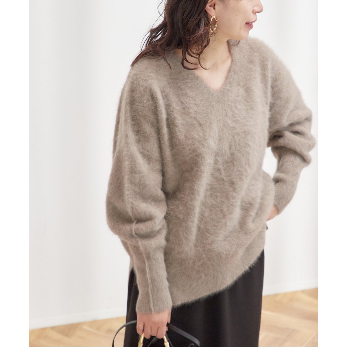 追加2》FOX CASHMERE Vネックプルオーバー | ジャーナル