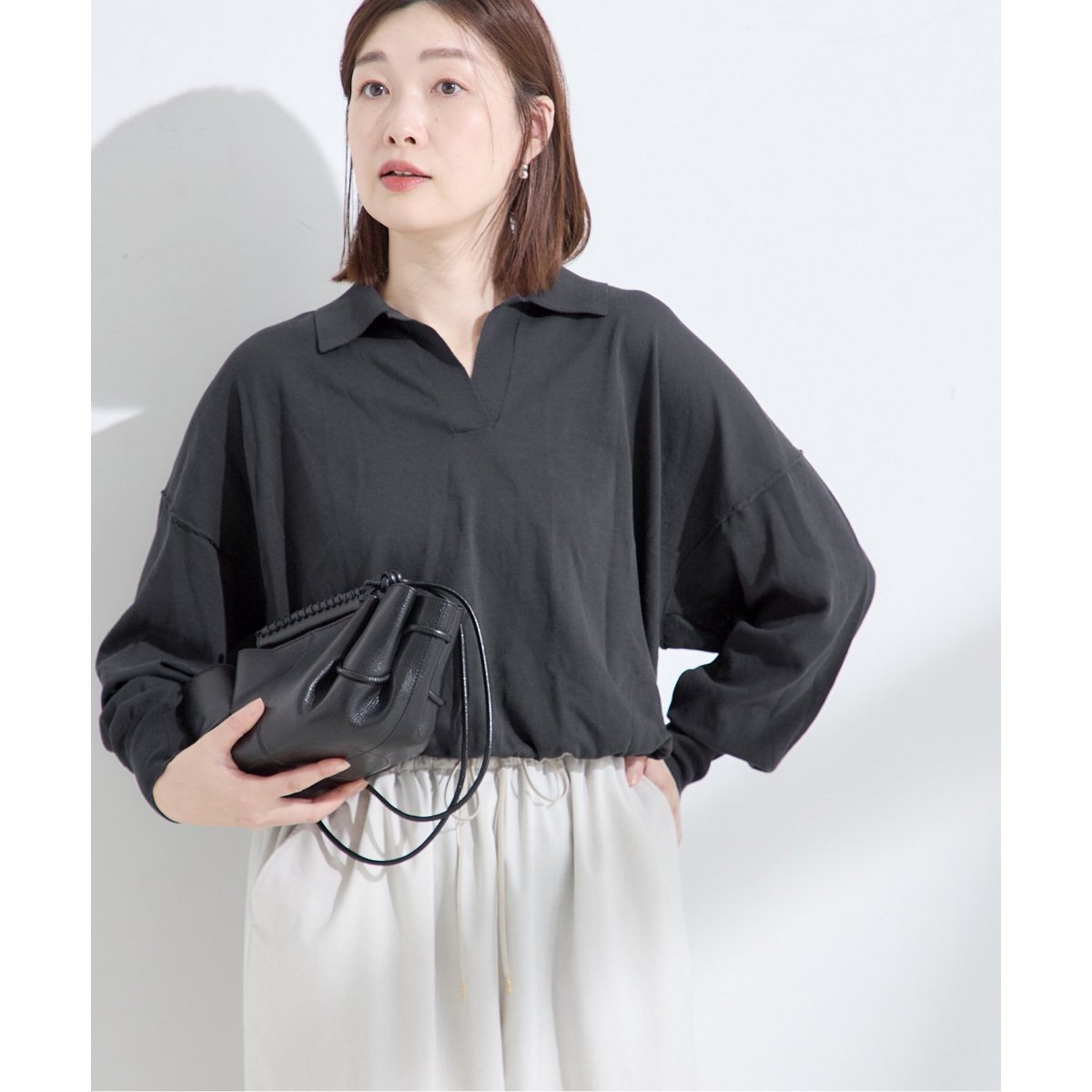 【新品タグ付き】JOURNAL STANDARD L'ESSAGE シアーニット ジャーナルスタンダード レサージュ(journal standard L'essage