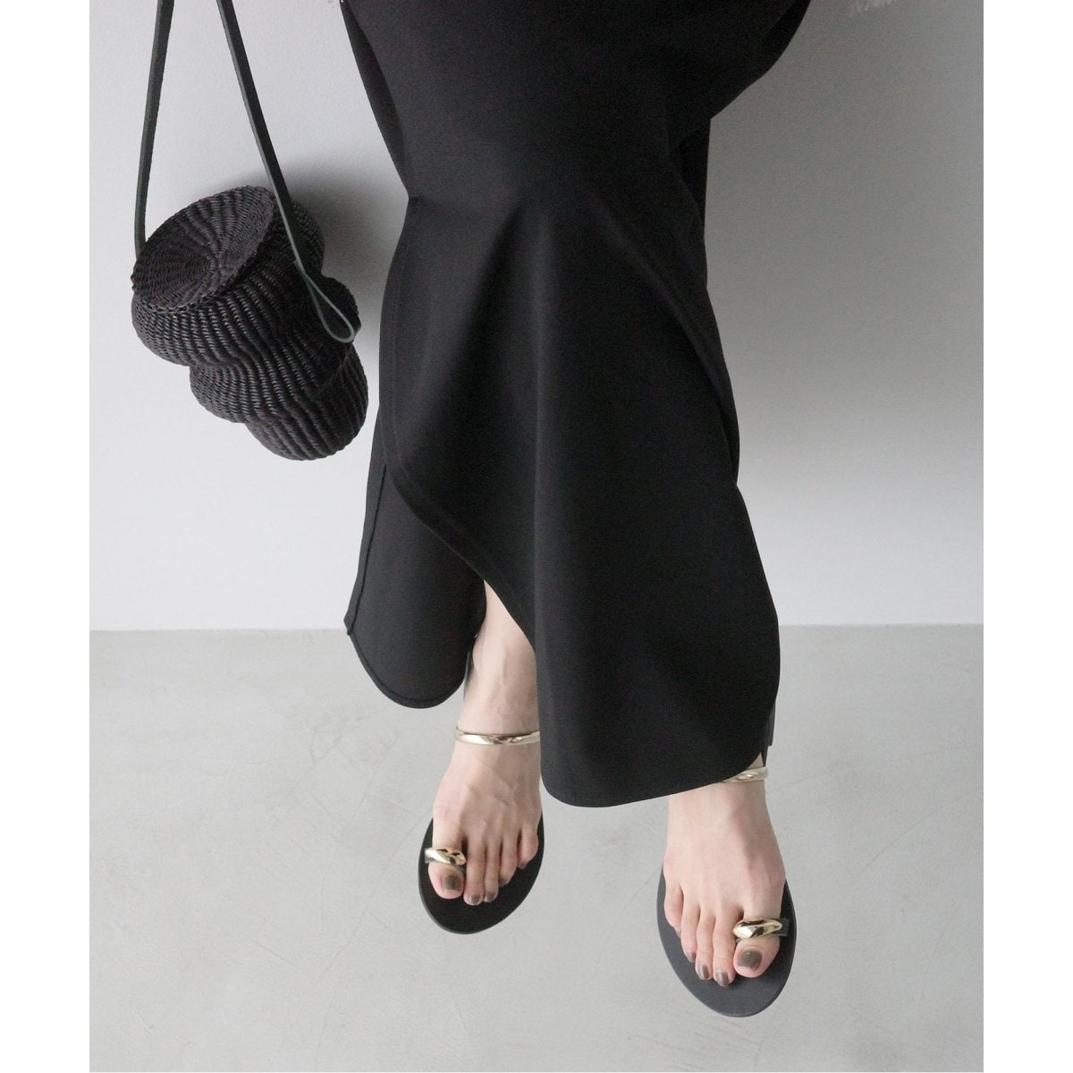 CAMINANDO/カミナンド】CHAIN THONG SANDALS：サンダル