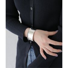 【AGMES/アグメスSMALL CLIFF CUFF STERLING SILVER：バングル