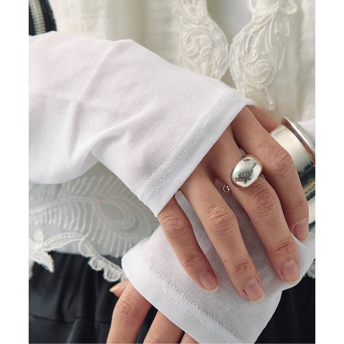 [}C]yAGMES/AOXzSIENNA RING STERLING SILVERFO/W[iX^_[h T[Wijournal standard L'essagej Vo[