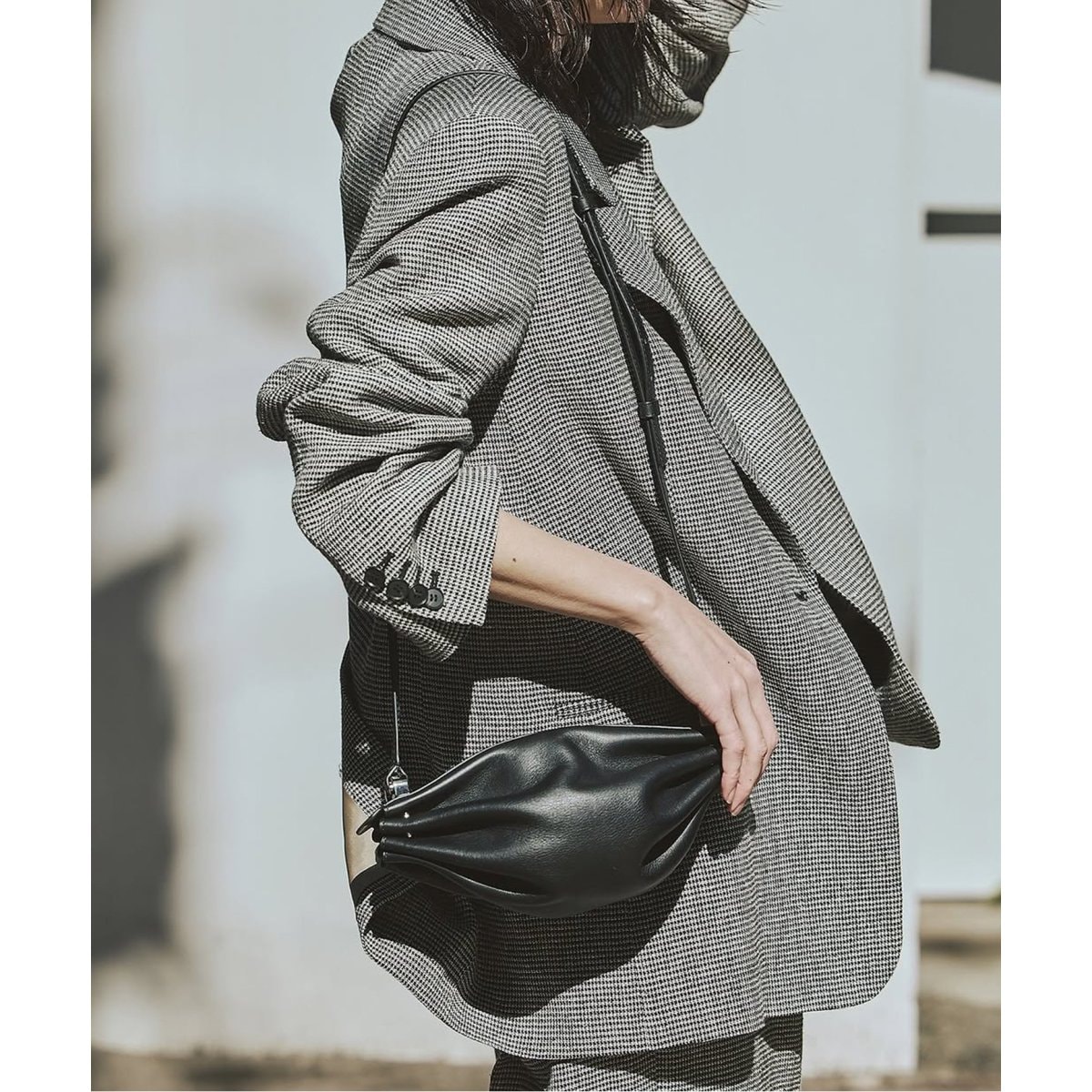 INES BRESSAND/イネス ブレッサンド】MEDIUM WALNUT：ショルダー