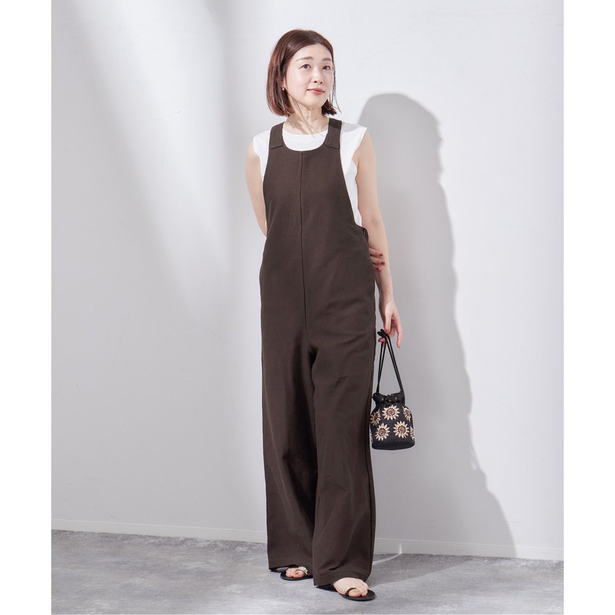 JOURNAL STANDARD LANAミストウール ALL IN ONE 追加》LANAミストウール ALL IN ONE（つなぎ／オールインワン
