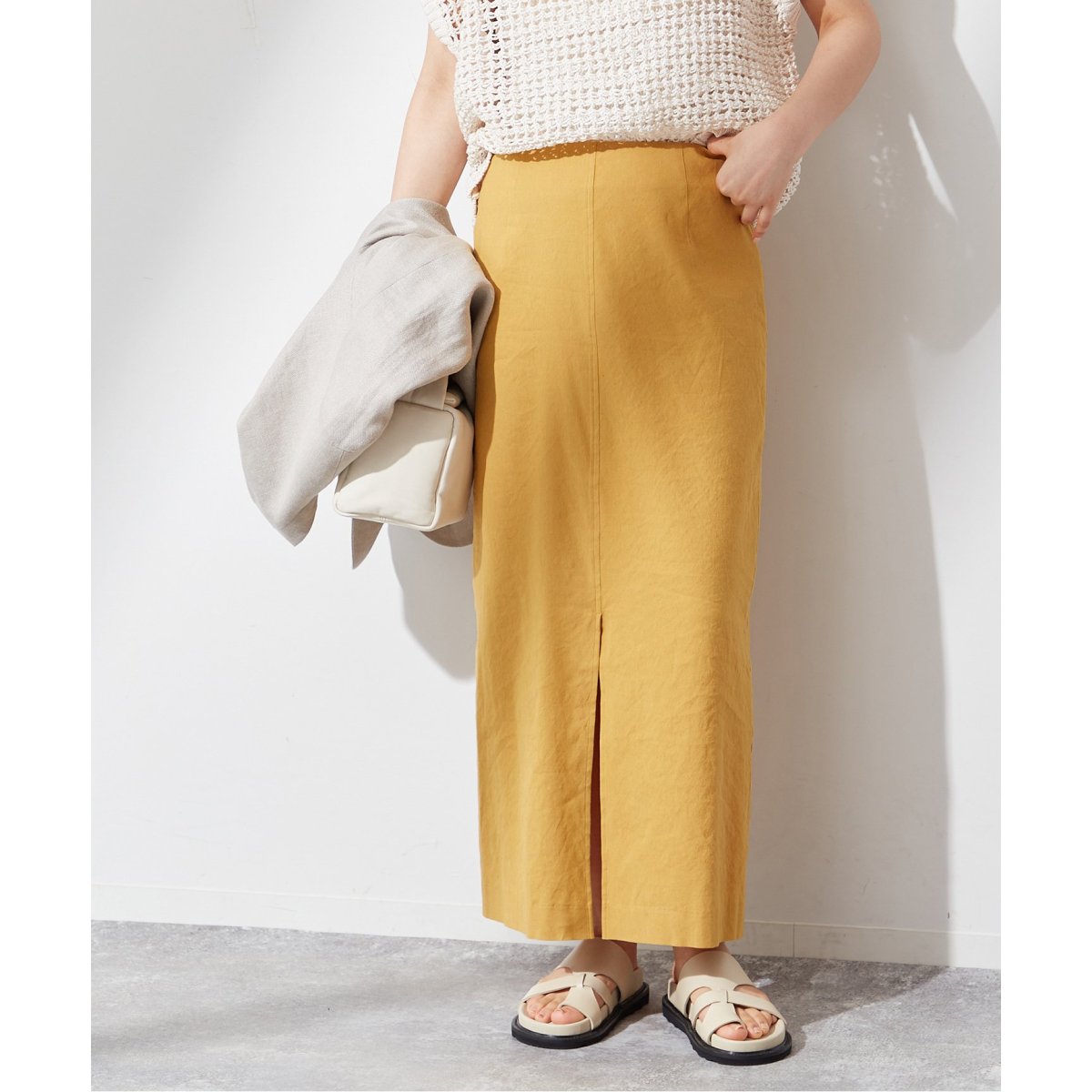 今季❣️美品❣️Spick and Span コットンナイロンギャザースカート コットンナイロンギャザースカート（その他スカート）｜Spick