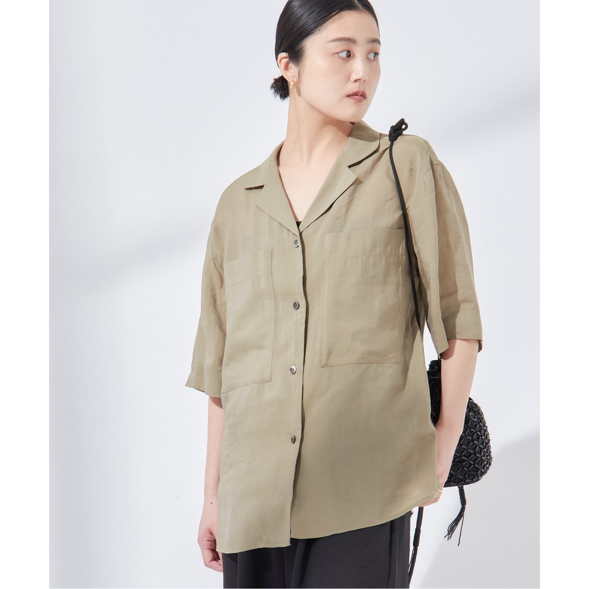 予約》【TICCA / ティッカ】レースフレンチシャツ | ジャーナル 予約》【TICCA / ティッカ】レースフレンチシャツ | ジャーナル