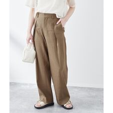 《追加》LINENワイドタックパンツ