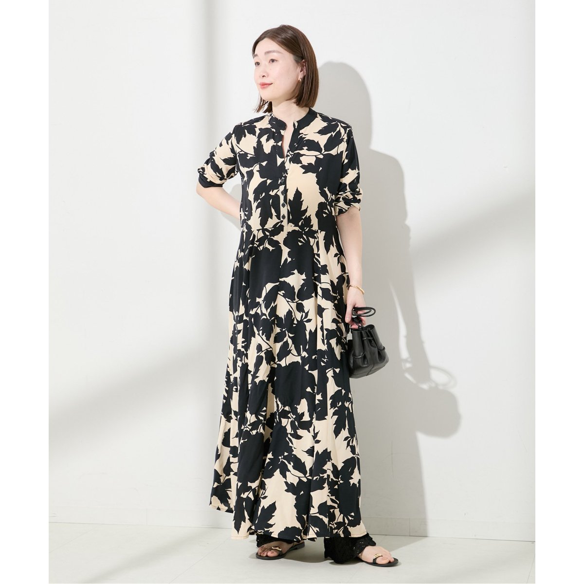 IENA イエナ ＆NAVY カーブネックワンピース IENA（イエナ）の「《追加》＆NAVY カーブネックワンピース