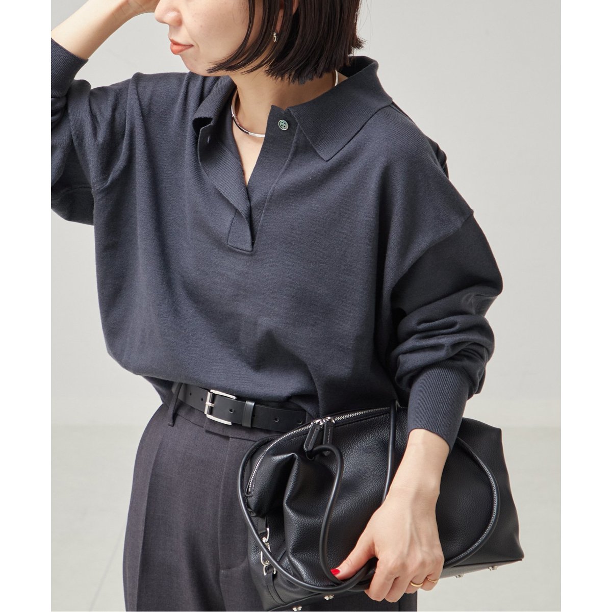 IENA B.コード付きスクエアプルオーバー IENA｜B.コード付きスクエアプルオーバー | Rakuten Fashion