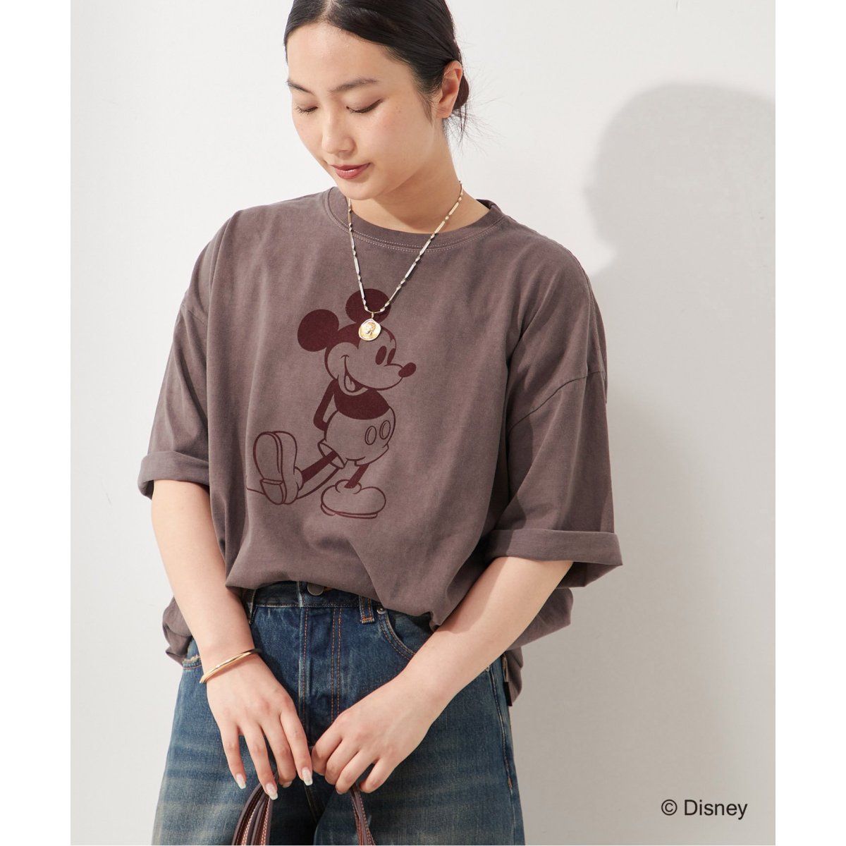 le.coeur blanc / ルクールブラン GOOD ROCK SPEED/MICKEY/Tシャツ le.coeur blanc tシャツ GOOD ROCK SPEED/MICKEY/Tシャツ