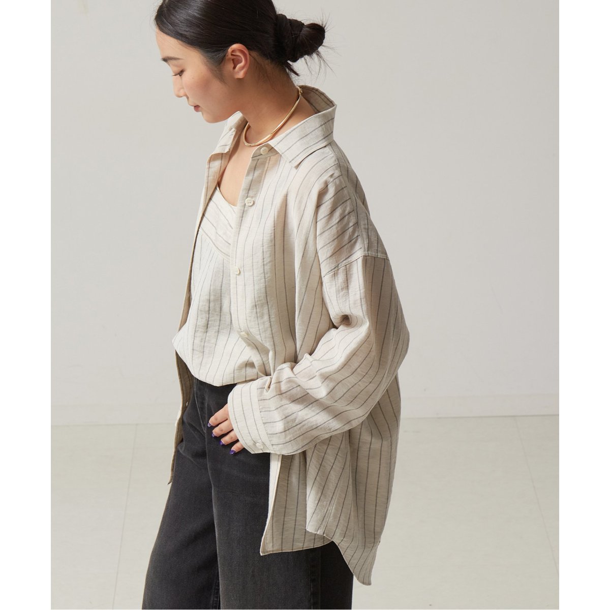 BASERANGE/ベースレンジ】LOOSE OLE SHIRT：シャツ | ジャーナル