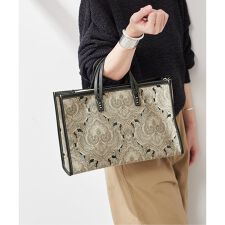 《追加予約4》【A VACATION/ア ヴァケーション】BREAD M ONYX：トートバッグ