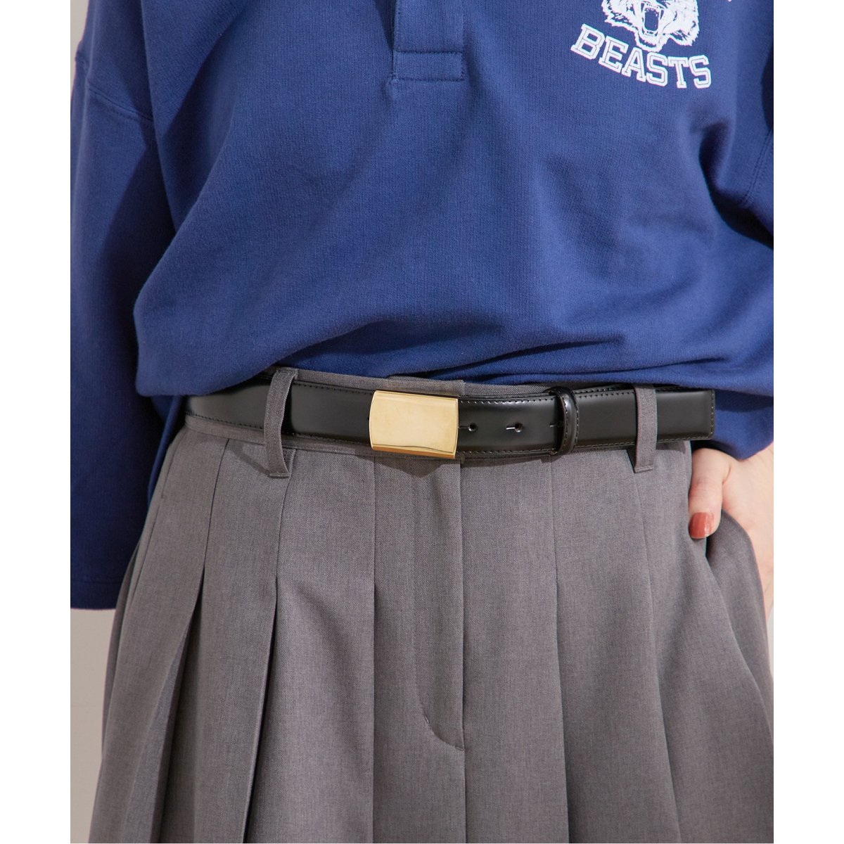 新品未使用タグ付❤️完売品❤️ジャーナルスタンダードレリューム スクエアベルト ジャーナルスタンダード(JOURNAL STANDARD) レディース ベルト