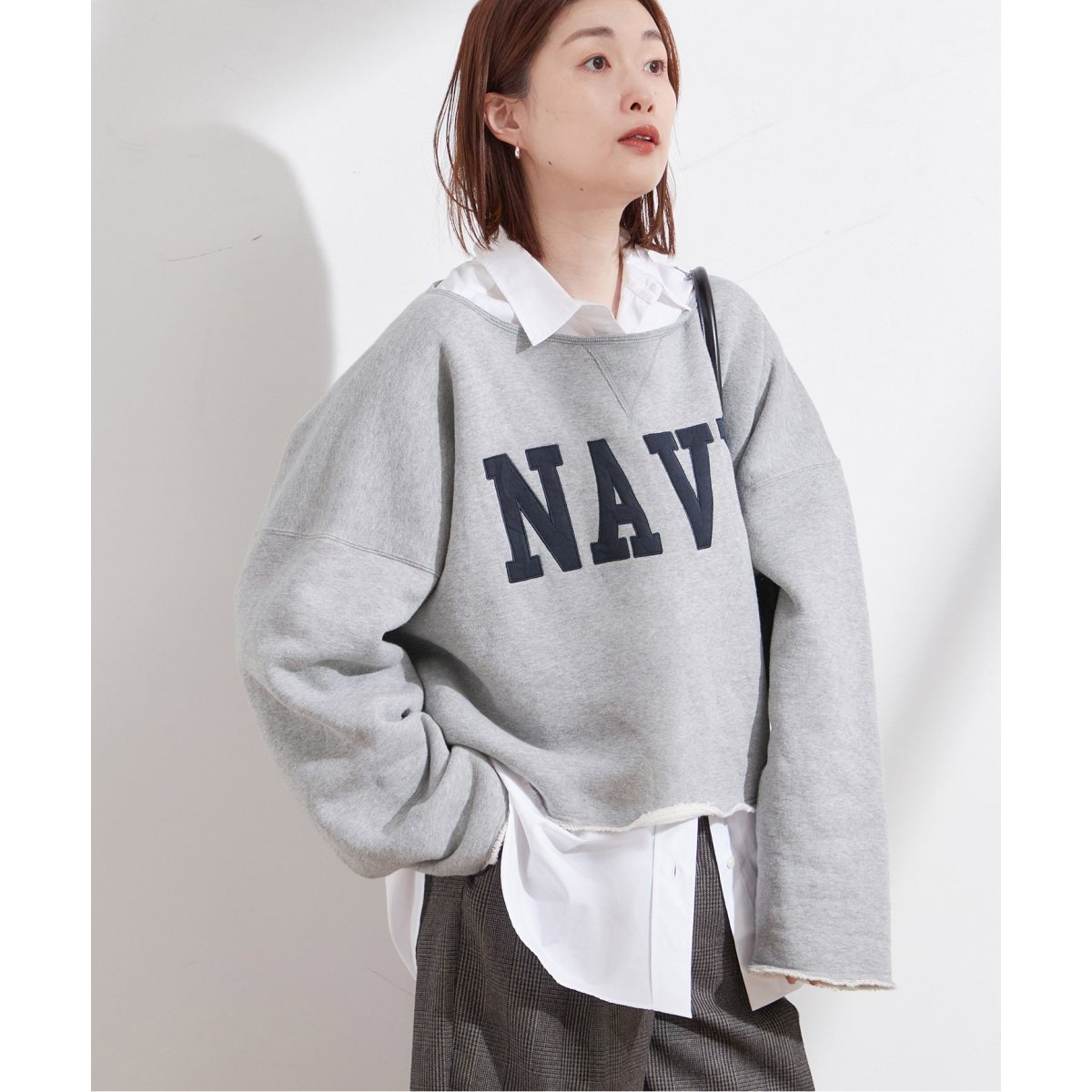 MIXTA/ミクスタ】SLOW LIFE CREW NECK SWEAT SET IN：スウェ