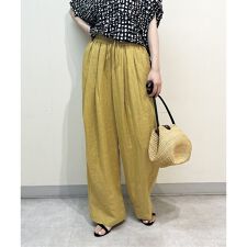 《追加2》ヘンプリネンワイドイージーパンツ