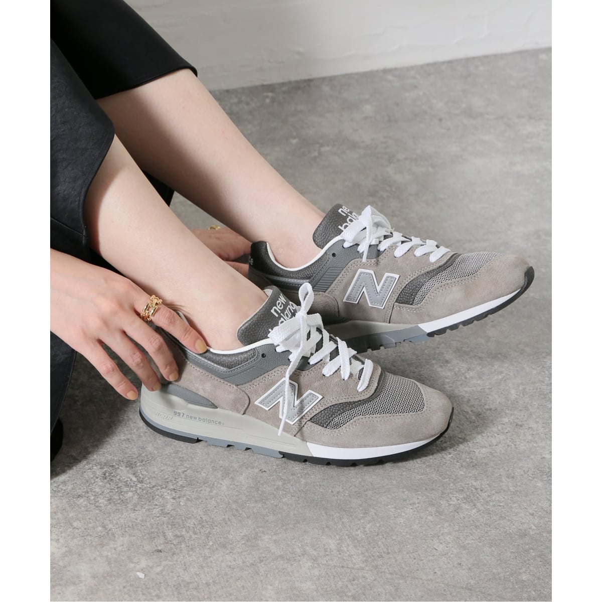 [}C]yNEW BALANCE / j[oXzU997GYFXj[J[/W[iX^_[h T[Wijournal standard L'essagej O[