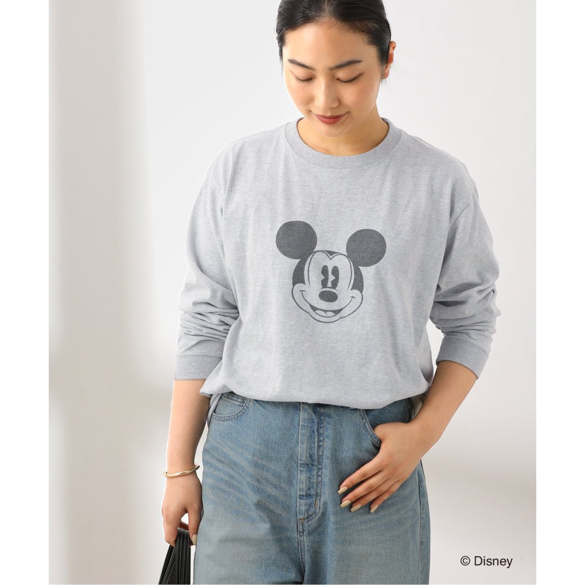 JOURNAL STANDARD L'ESSAGE 金子綾 ミッキーTシャツ JOURNAL STANDARD L'ESSAGE 金子綾 ミッキーTシャツ