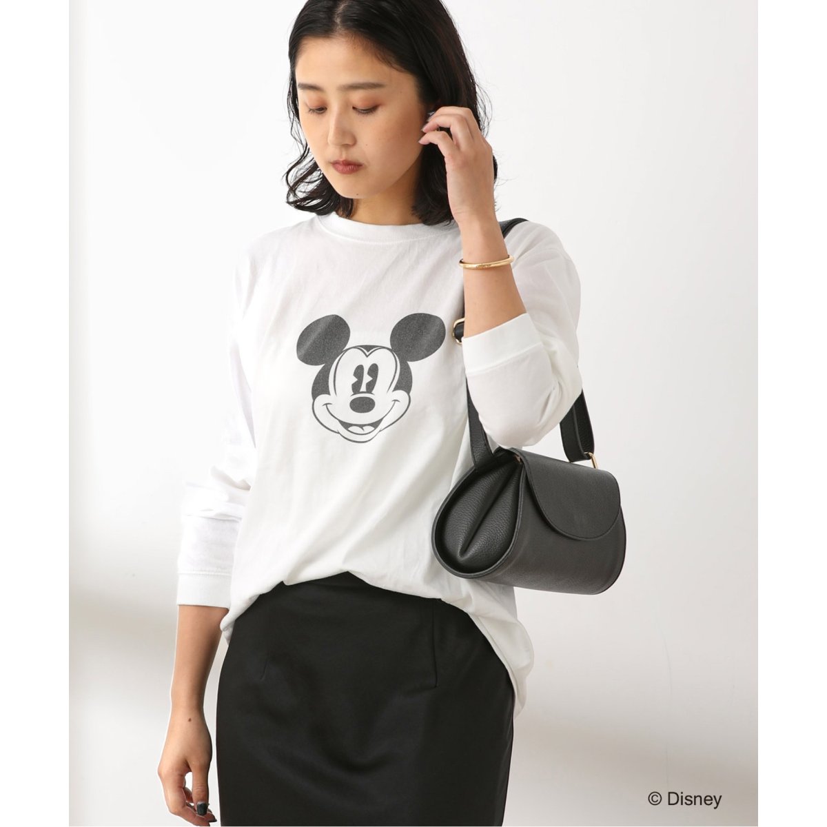 予約》【AYAKANEKO×L'ESSAGE】MICKEY Tシャツ | ジャーナル