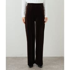 【SIMONE WILD/シモーネ ワイルド】VELVET COZY PANTS：パンツ