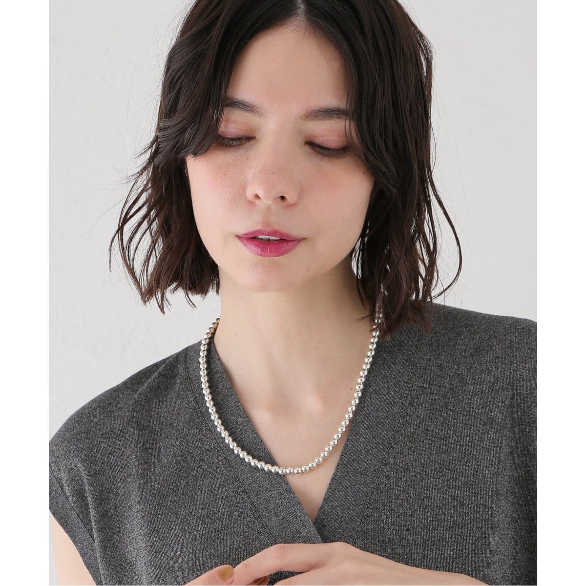 GIGI pour IENA イエナ　別注 ハートネックレス 50cm IENA（イエナ）の「《追加》GIGI pour IENA 別注 ハート