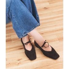 【ALOHAS/アロハス】Sway Suede Coffee Brown Leather B：フラッ