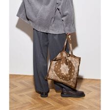 《追加2》【AENEIS/エネス】 MINIMAL BANDANA SILK TOTE BAG：トー