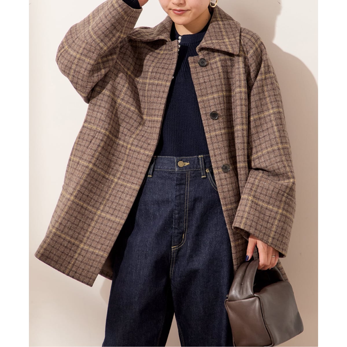 GIOLICA GRANPASチェックブルゾン | ジャーナルスタンダード(JOURNAL