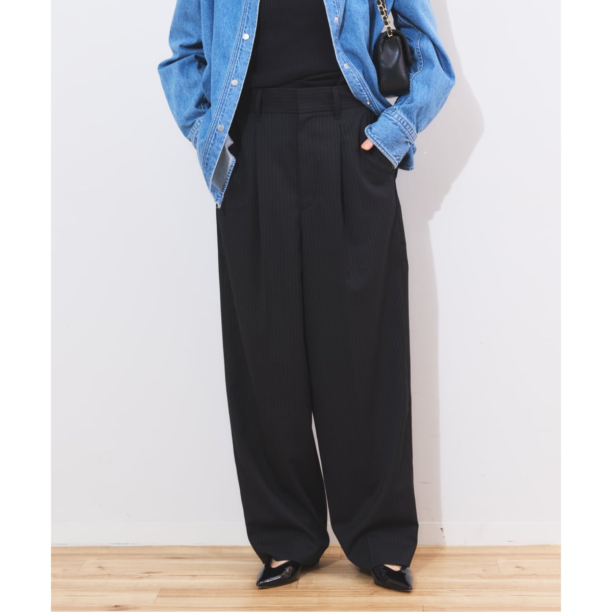 新品タグ付き　ジャーナルスタンダード レサージュ 　ボリューム タック パンツ ボリューム タック パンツ | ジャーナルスタンダード レサージュ