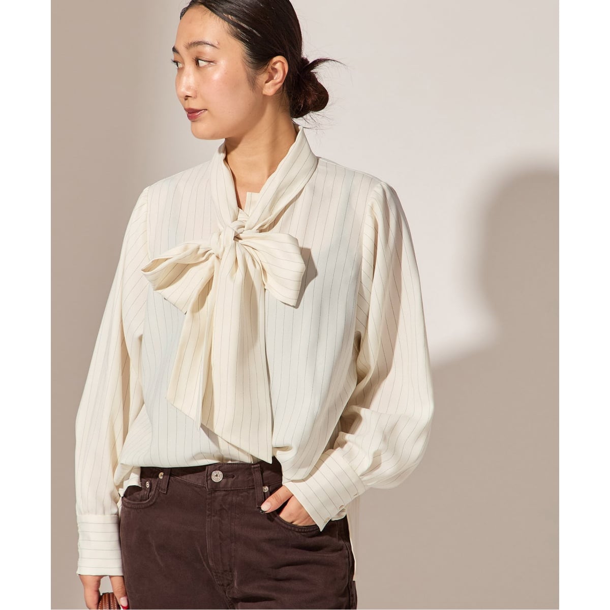 マウリツィオ ミコノス　ブラウス □【MAURIZIO MYKONOS/マウリツィオ ミコノス】TOPS：ブラウス